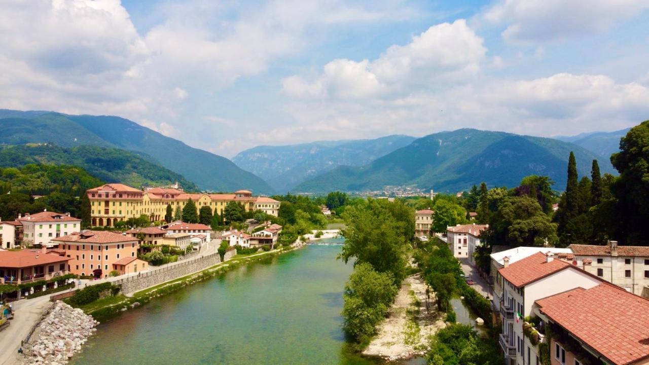 Palladio Bridge Penthouse Apartment Bassano del Grappa Luaran gambar